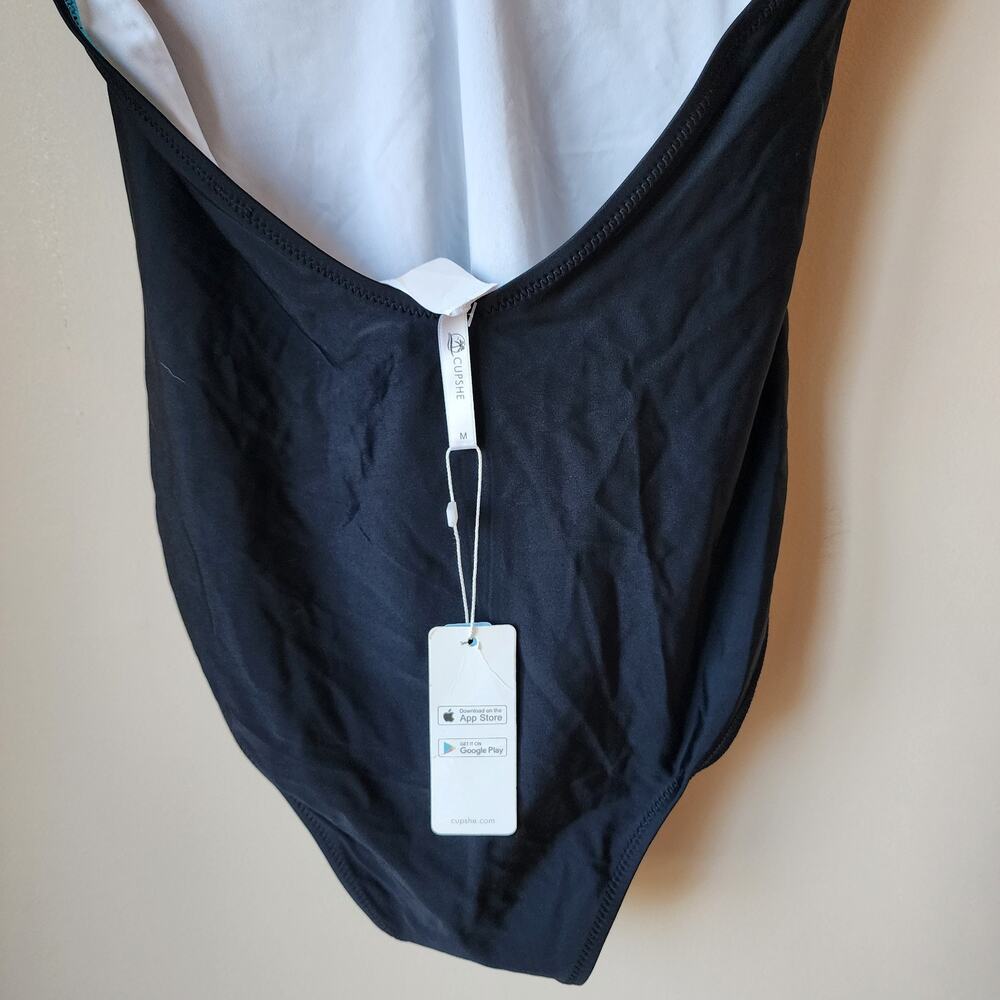 Cupshe Bathing Suit Womens Size Medium One Piece Swim Suit Floral Halter - Picture 6 of 10